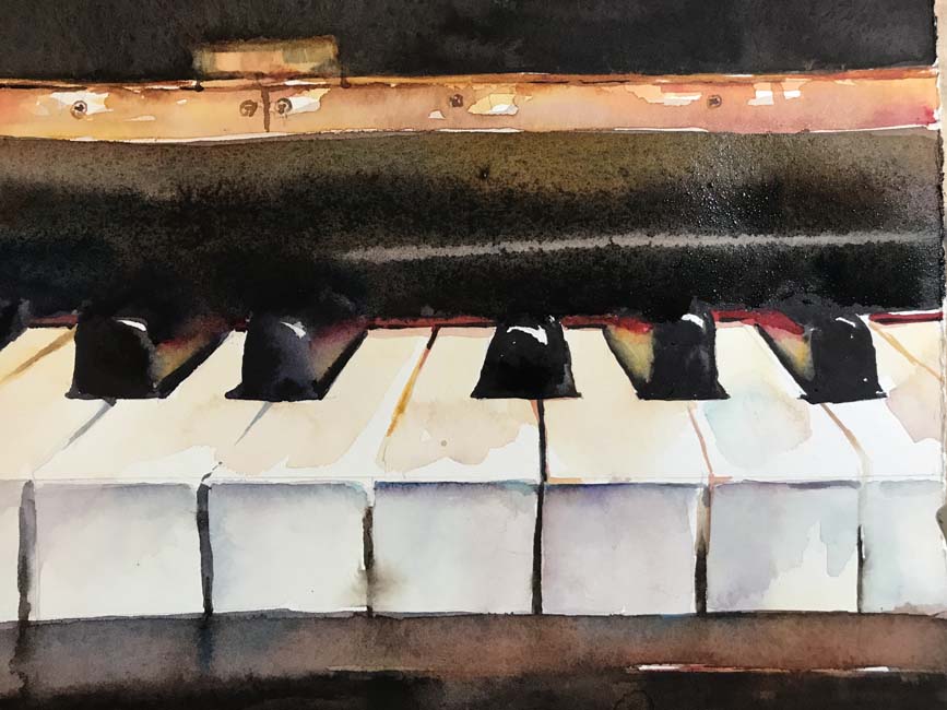Piano, Copyright © Marie Murrell