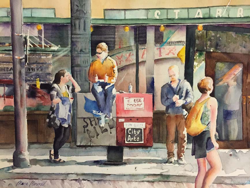 Pike's Place, Copyright © Marie Murrell